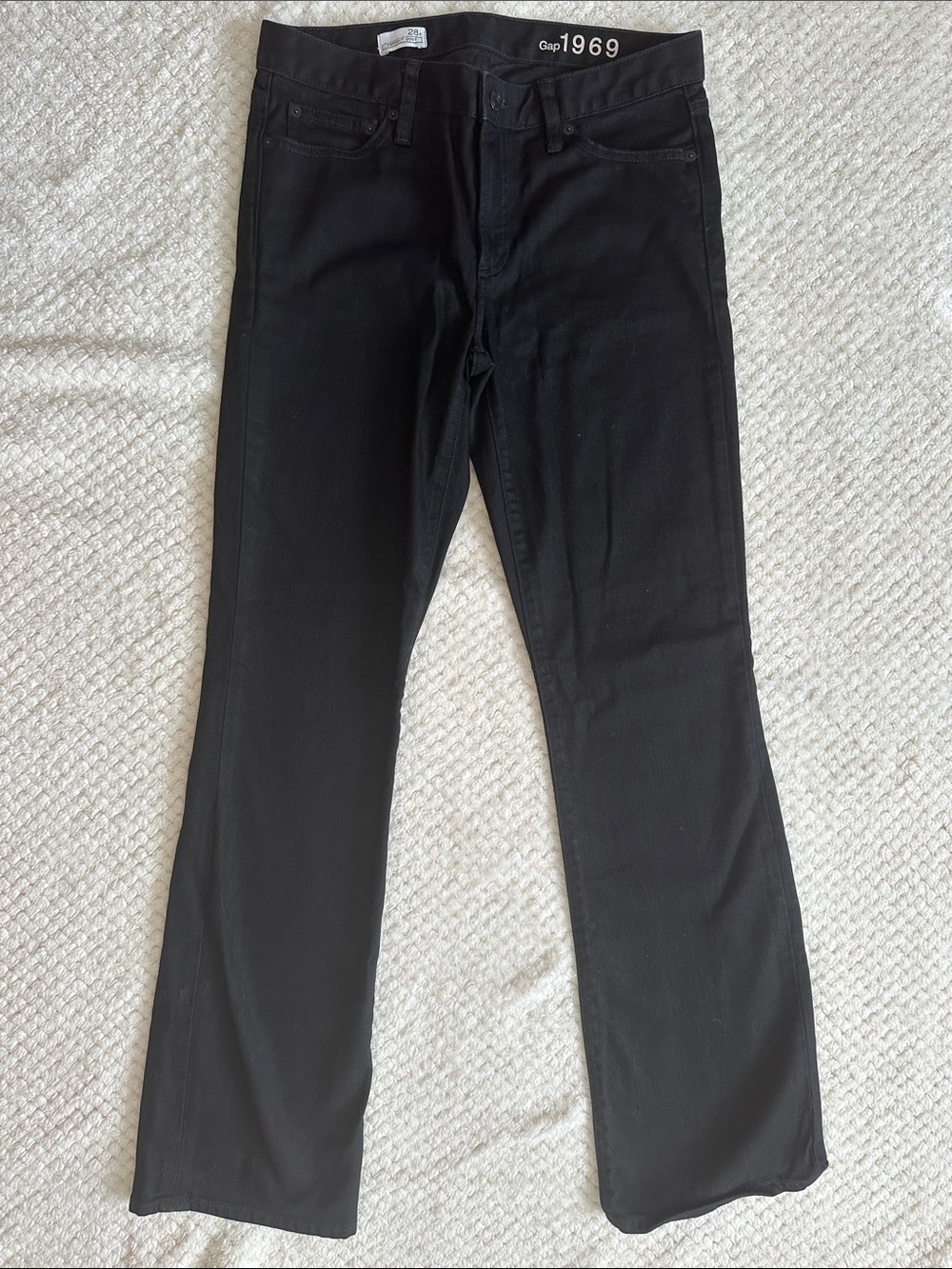 Gap 1969 Women's Black Boot Cut Jeans
